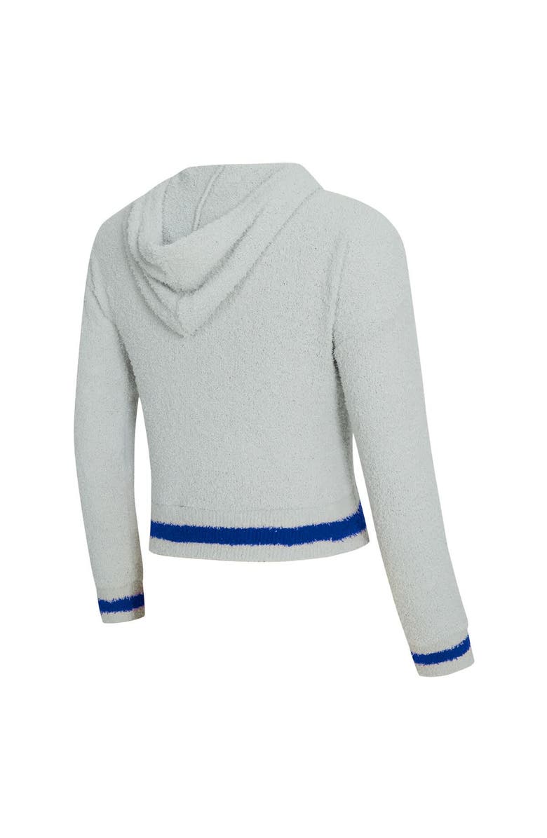 CONCEPTS SPORT Women's Concepts Sport Gray Buffalo Bills Whitley Long Sleeve Hoodie Top & Shorts Set, Alternate, color, Gray