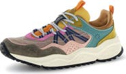 Flower MOUNTAIN Sanchia Mixed Media Sneaker