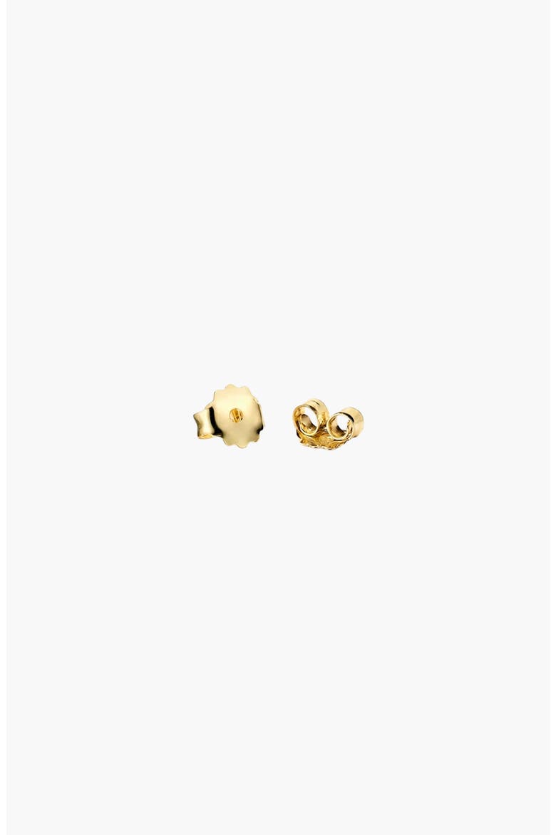 Single Horseshoe Stud, Alternate, color, Yellow Gold