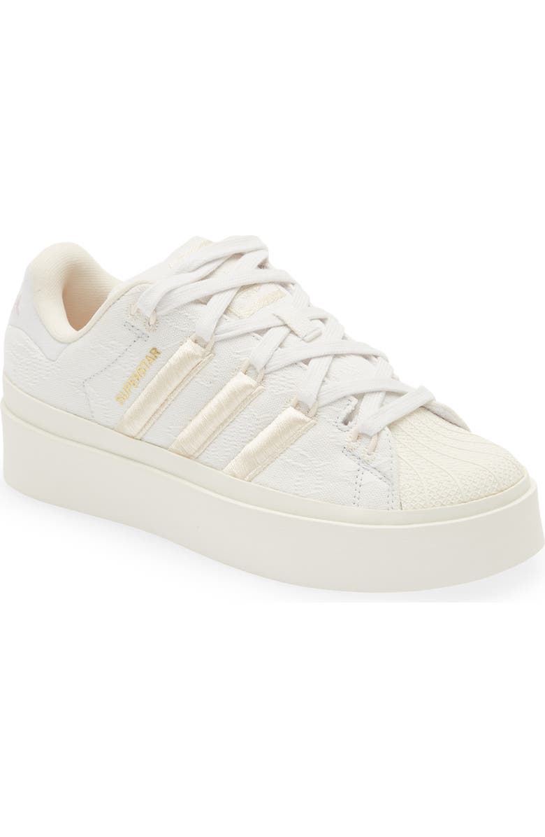 adidas Superstar Bonega Platform Sneaker, Main, color,