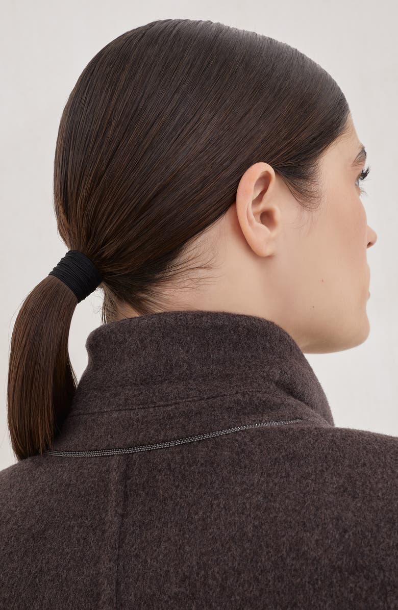 Brunello Cucinelli Handcrafted coat, Alternate, color, Rust Brown