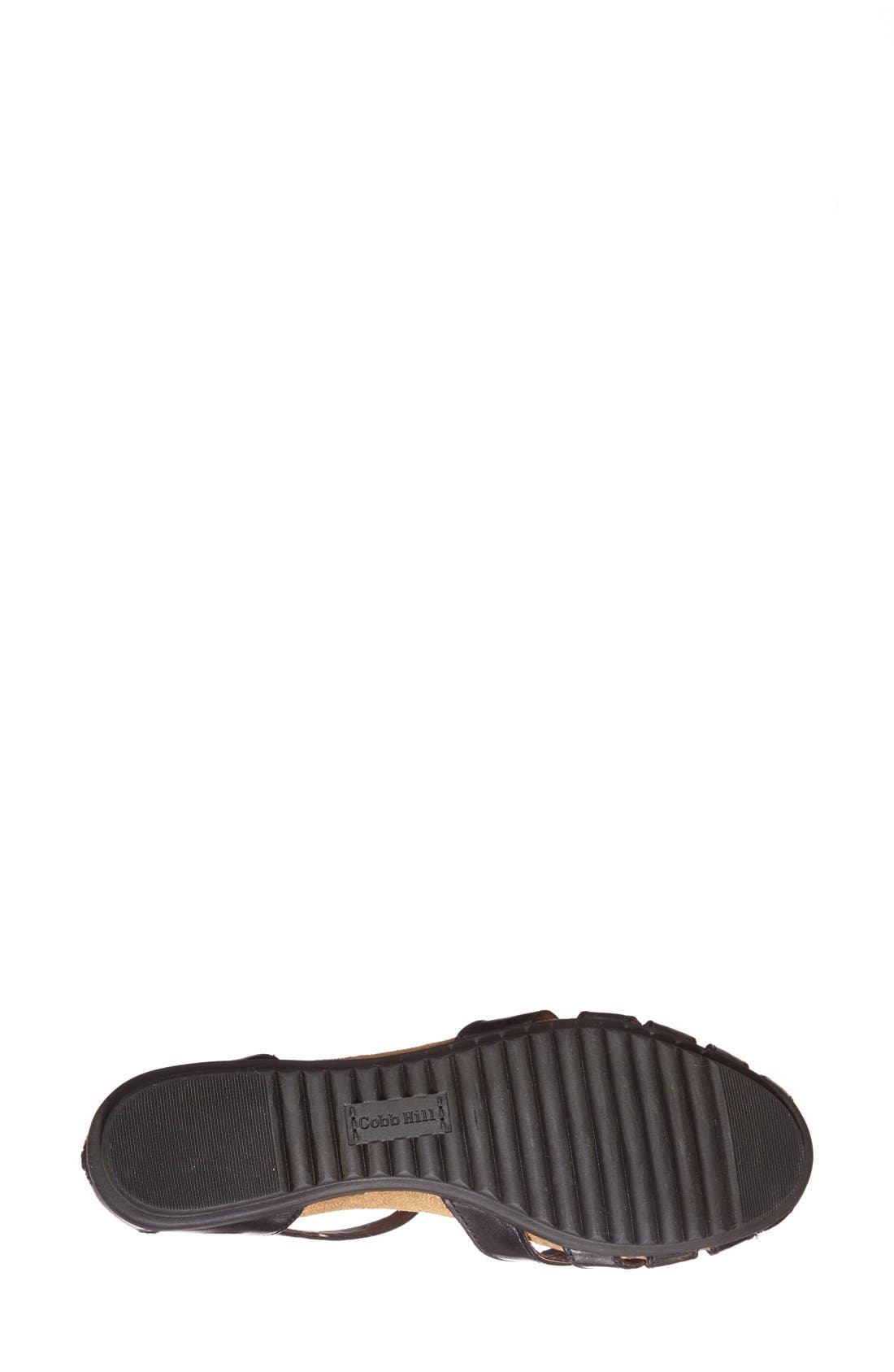 Rockport Cobb Hill 'Ireland' Leather Sandal, Alternate, color, 