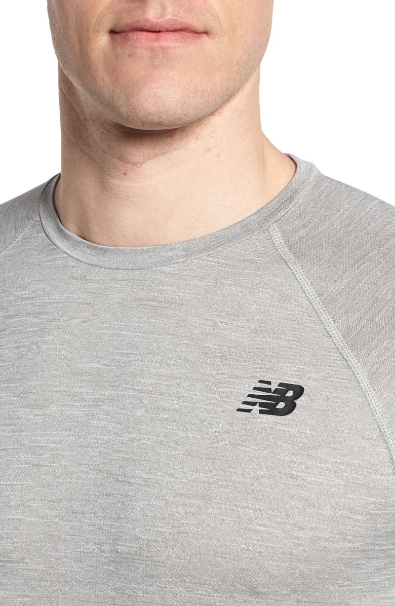 New Balance Tenacity Crewneck T-Shirt, Alternate, color, 
