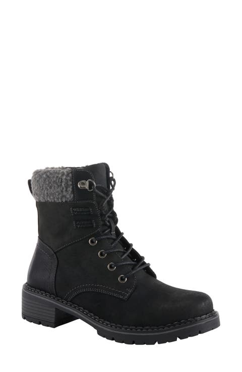 Jordyn Faux Fur Lined Lug Sole Boot (Women)