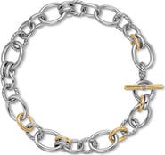 David Yurman Mercer Mixed Metal Link Necklace