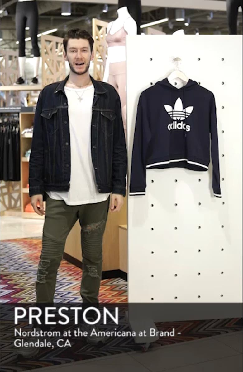 Active Icons Cropped Hoodie, sales video thumbnail