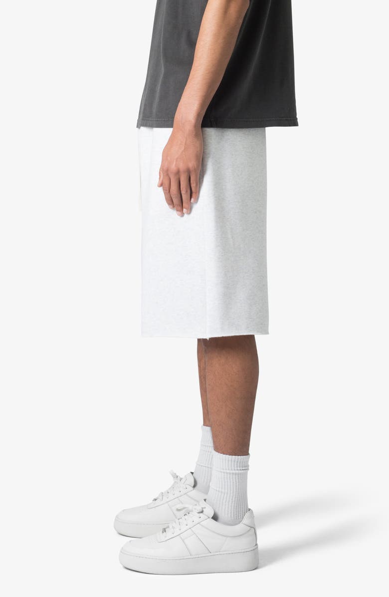 mnml Ultra Baggy Sweat Shorts, Alternate, color, Heather Grey