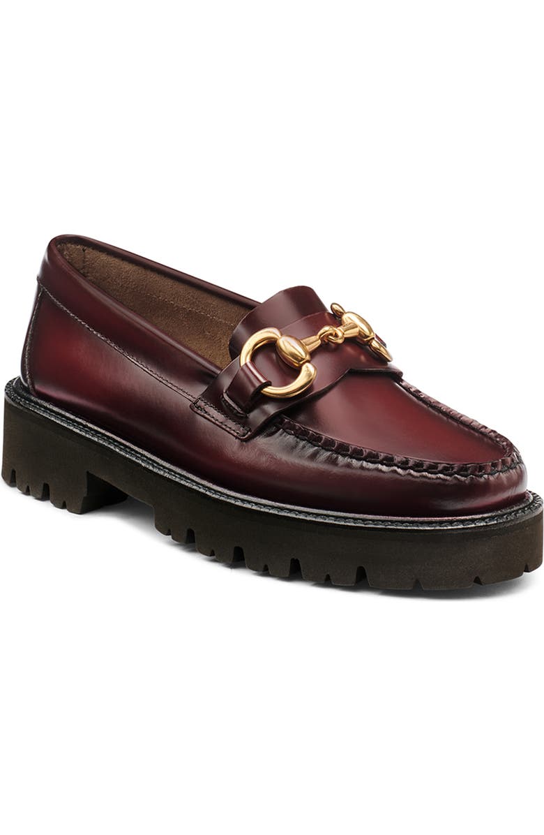 G.H.BASS Lianna Super Bit Weejuns<sup>®</sup> Penny Loafer, Main, color, Wine