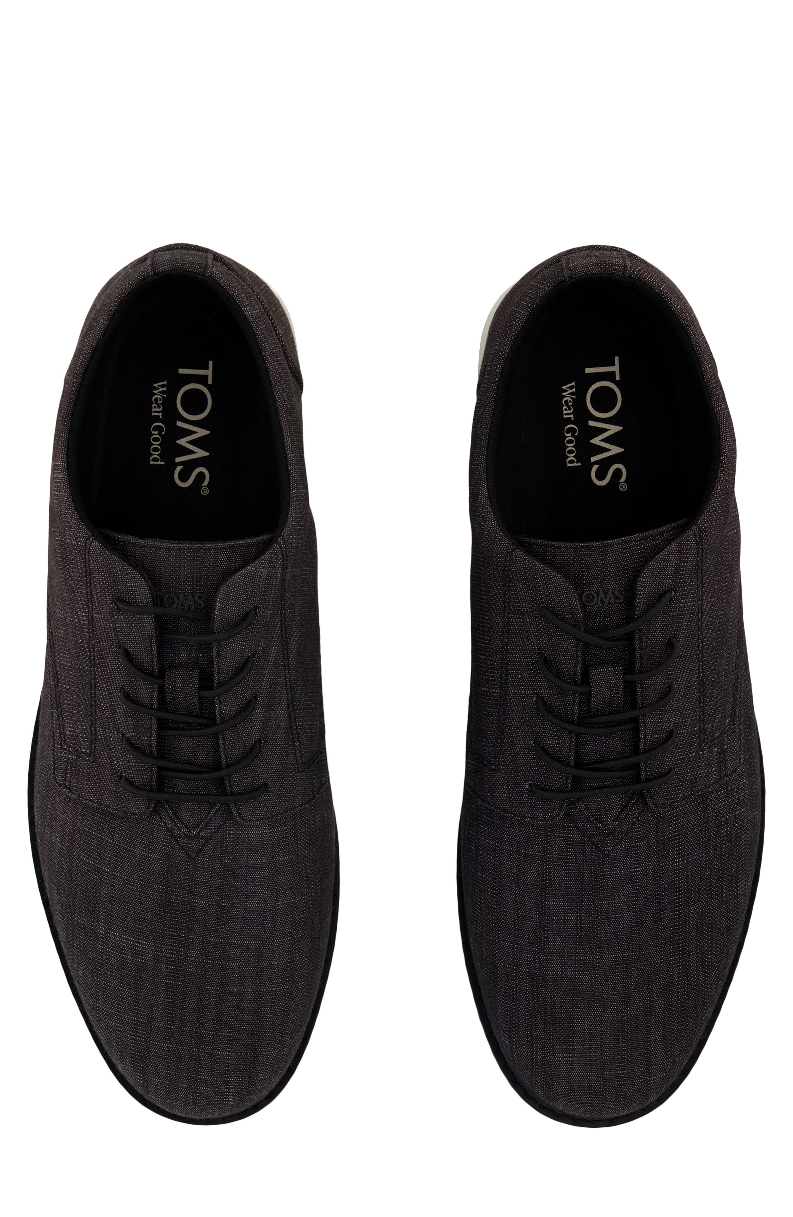 Plain Toe Oxford, Alternate, color, BLACK