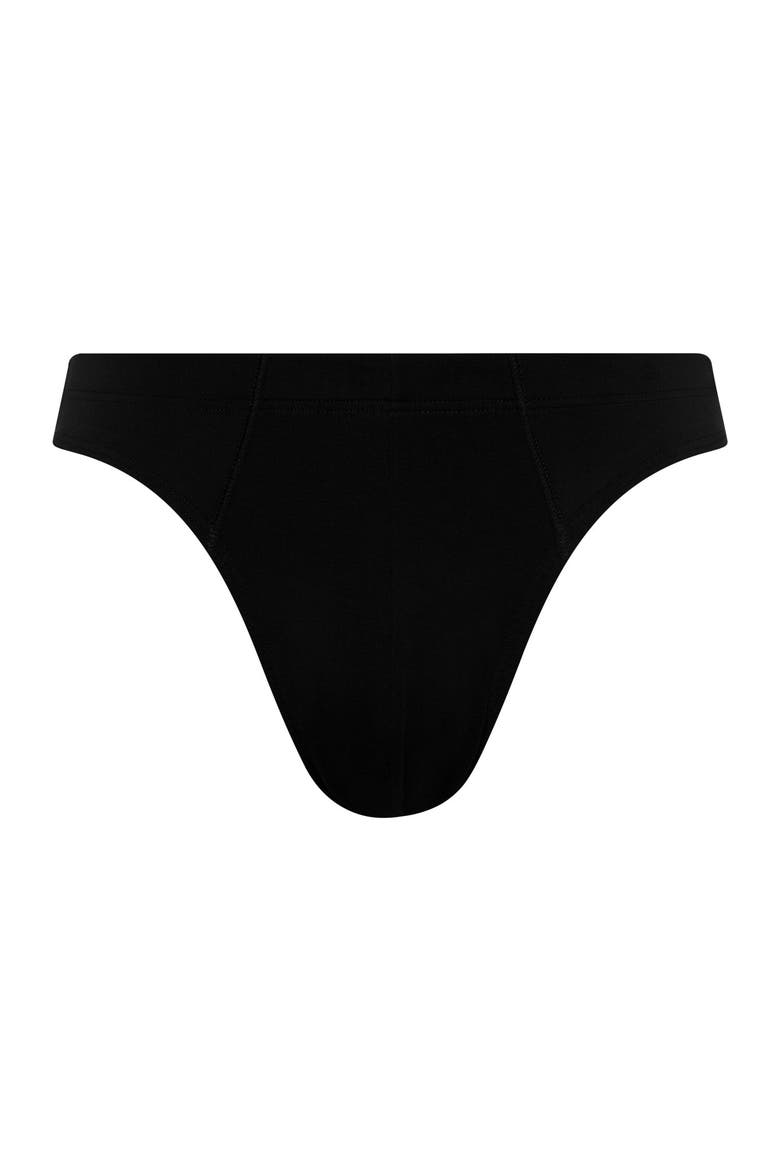 Cotton Sensation Cotton Brief, Main, color, Black