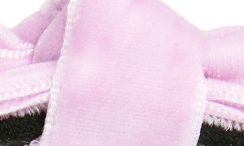 Lele Sadoughi Bardot Slim Velvet Headband In Orchid