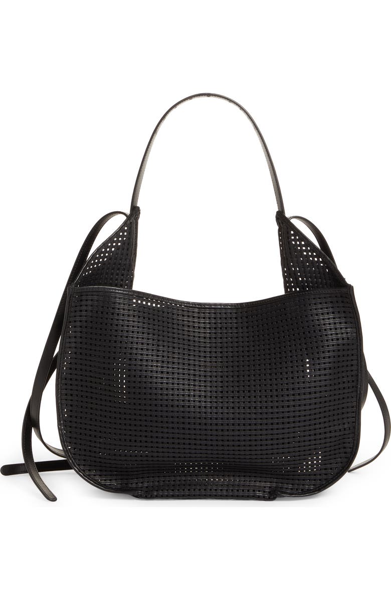 Ree Projects Helene Faux Leather Net Hobo Bag, Main, color,