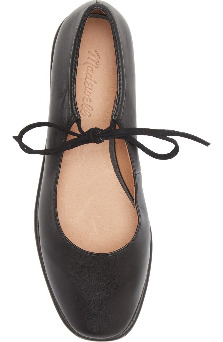 Madewell The Normani Lace-Up Mary Jane, Alternate, color,