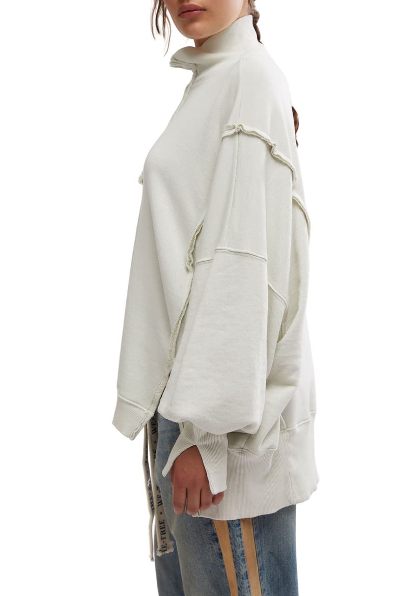 Camden Oversize Henley, Alternate, color, GREY OPAL