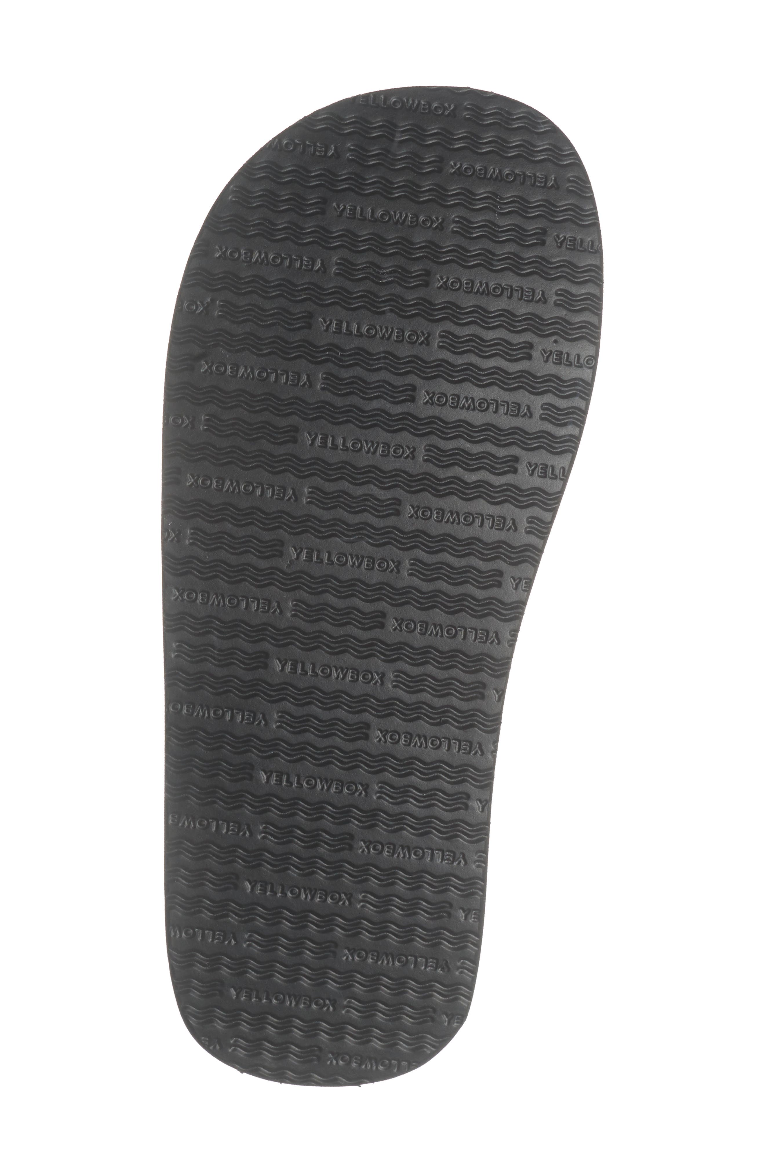 Yellow Box Premium Benji Flip Flop, Alternate, color, Navy