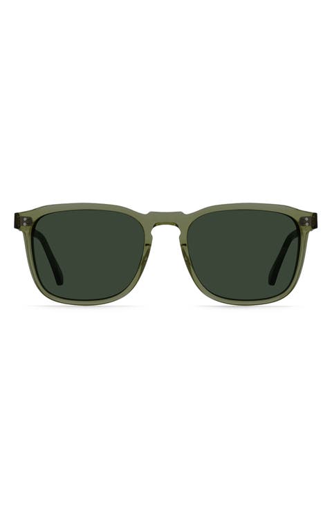 Wiley Polarized Square Sunglasses