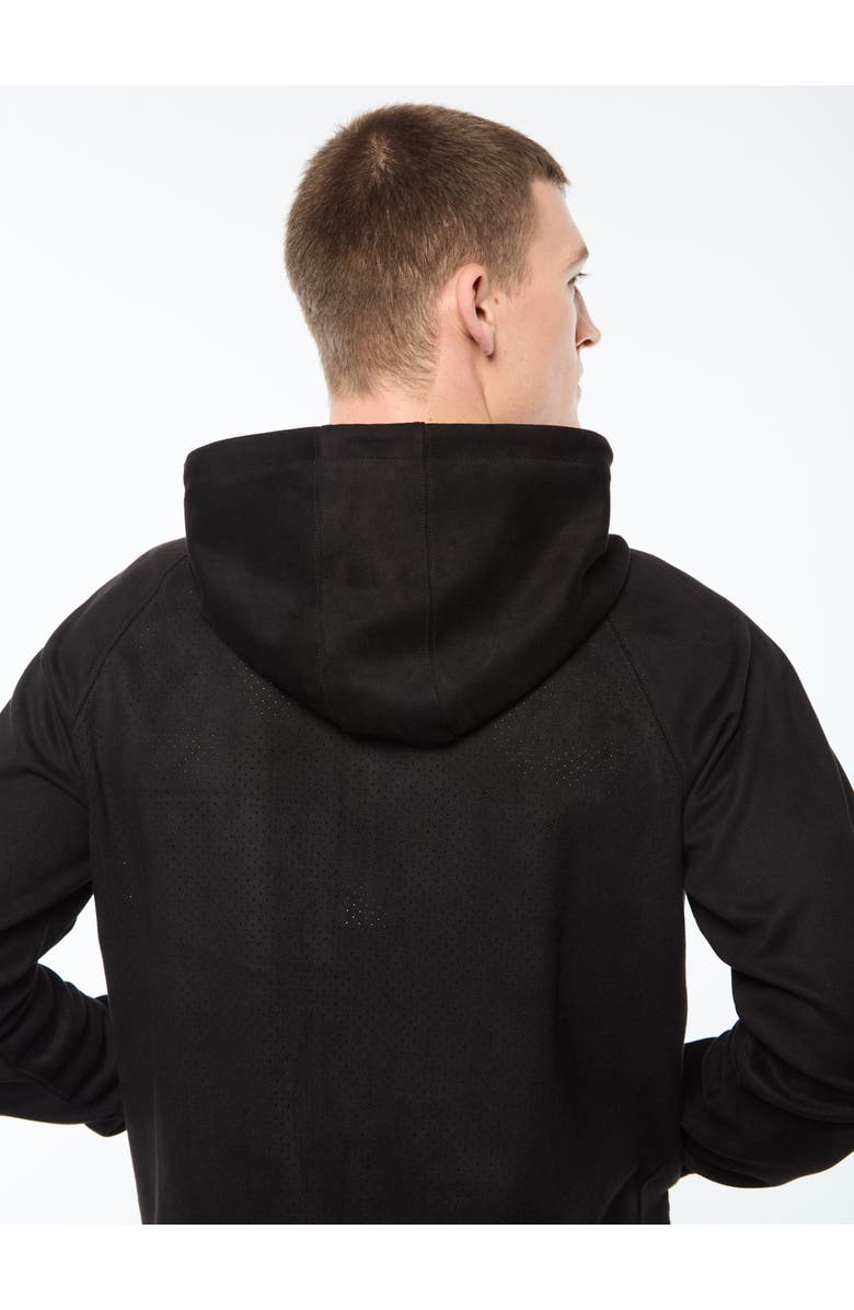 Sergio Tacchini Camoscio Hoodie, Alternate, color, Black Beauty