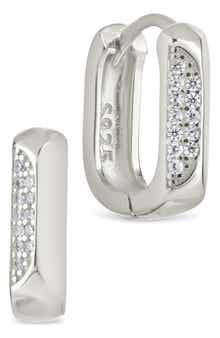 Aubriella Cubic Zirconia Hoop Earrings