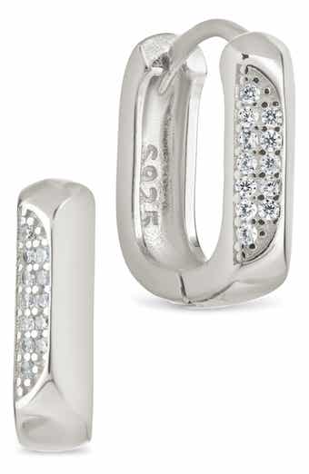 Aubriella Cubic Zirconia Hoop Earrings
