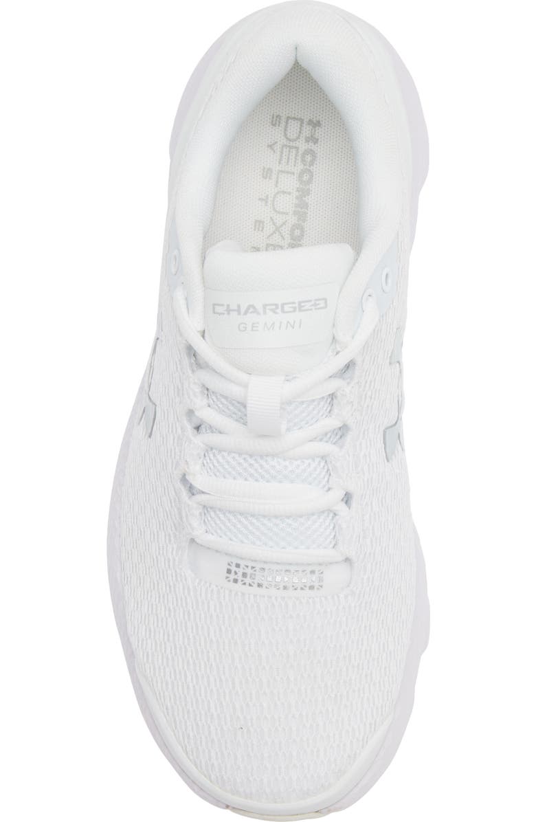 Under Armour Charged Gemini Running Shoe, Alternate, color, White