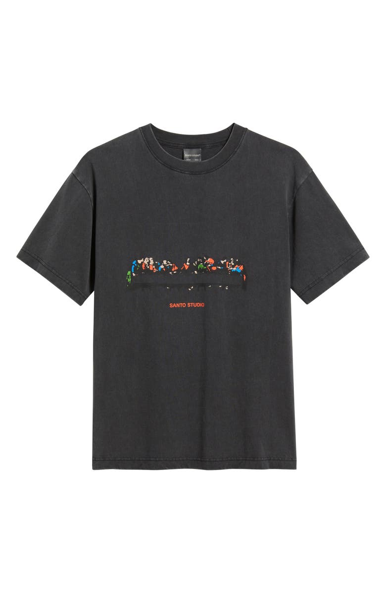 SANTO STUDIO Last Supper Graphic T-Shirt, Alternate, color, 