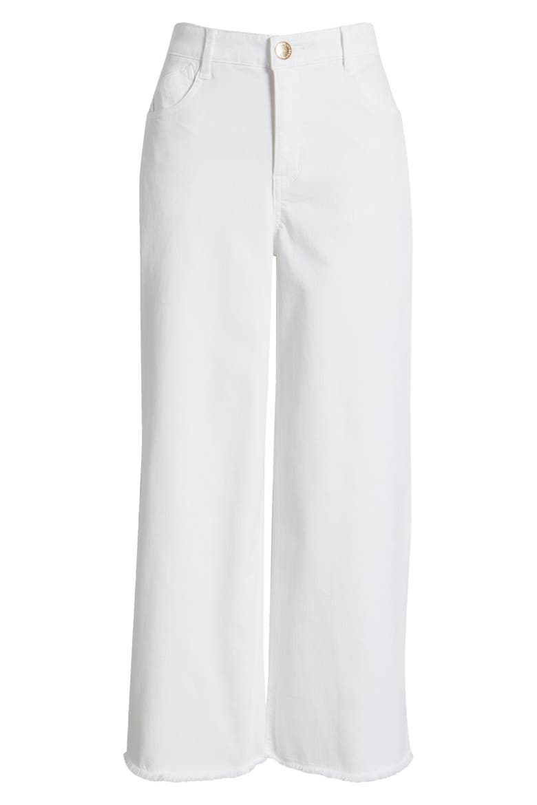 Wyatt Skyrise Wide Leg Jeans, Alternate, color, OPTIC WHITE