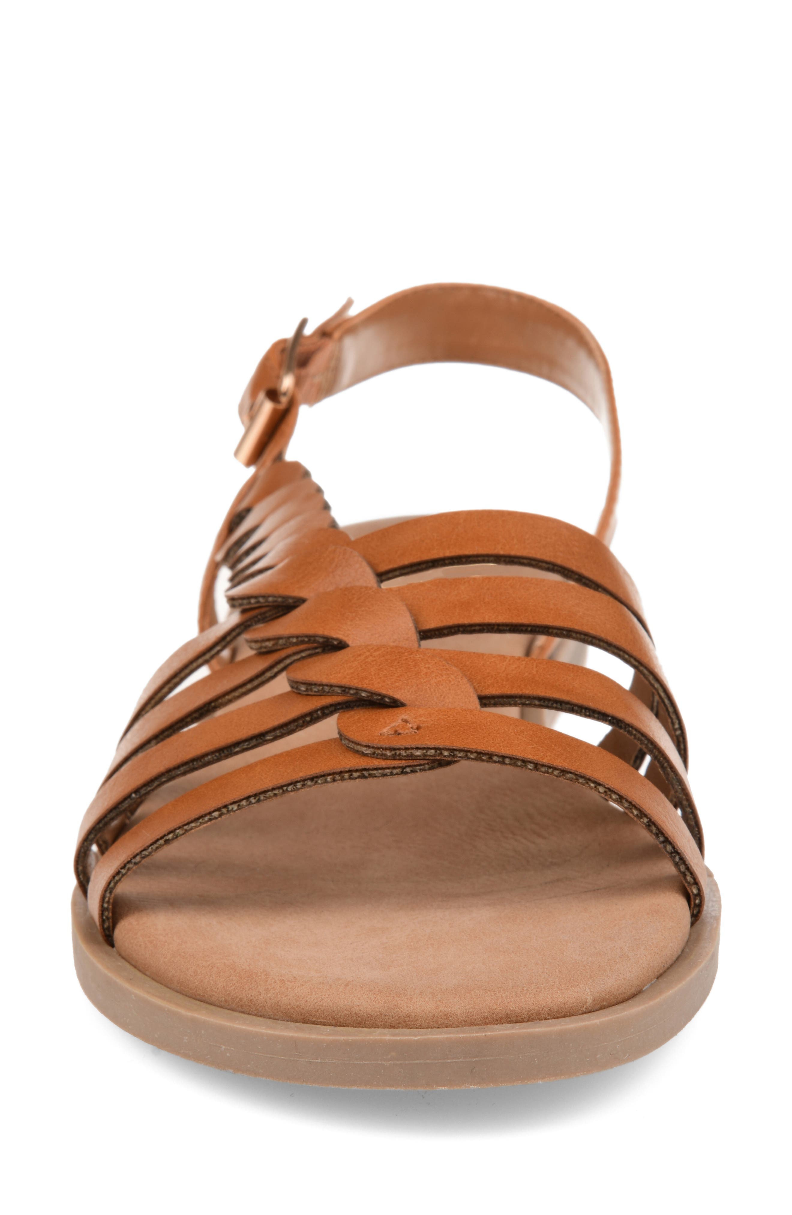 Solay Braided Strappy Sandal, Alternate, color, TAN