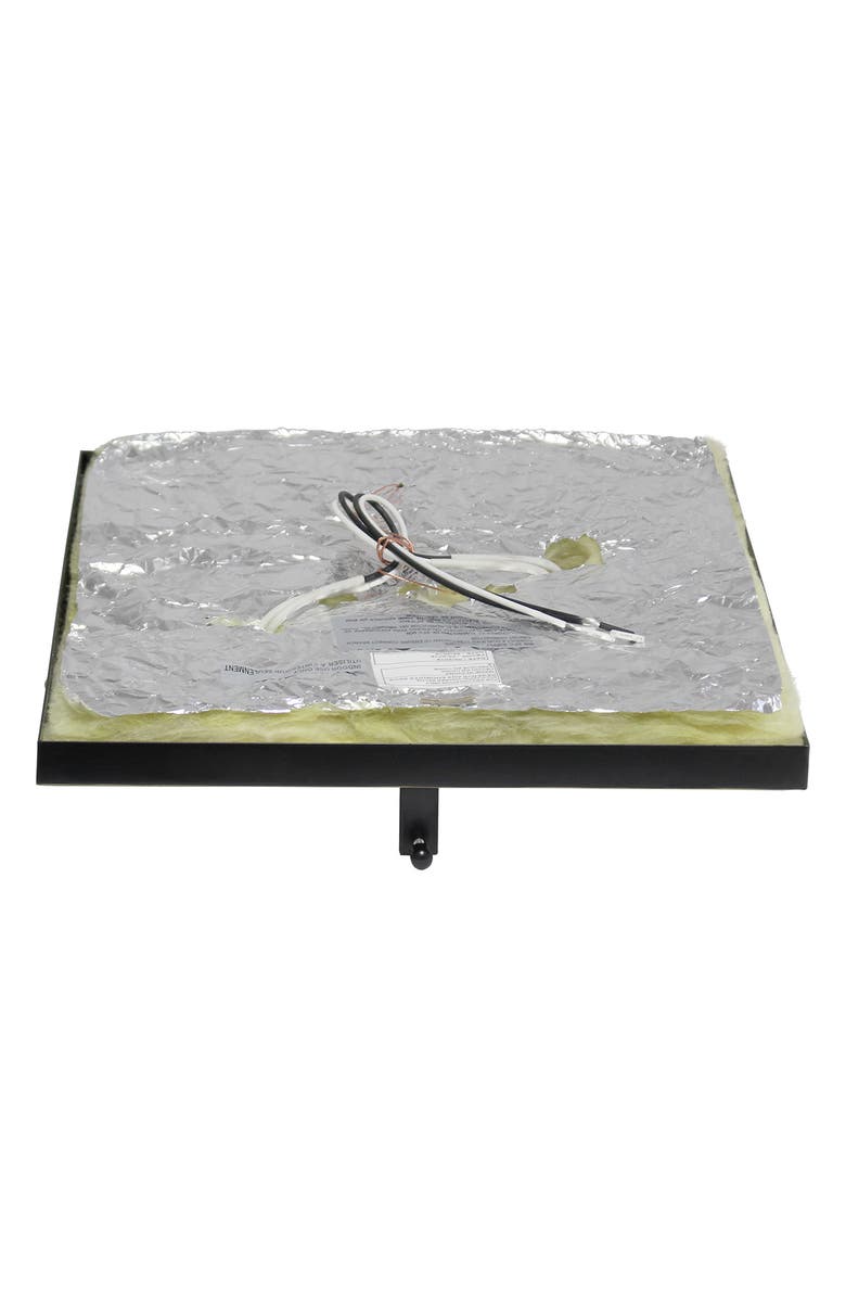 LALIA HOME Glam 2 Light Square Crystal Flush Mount, Alternate, color, 