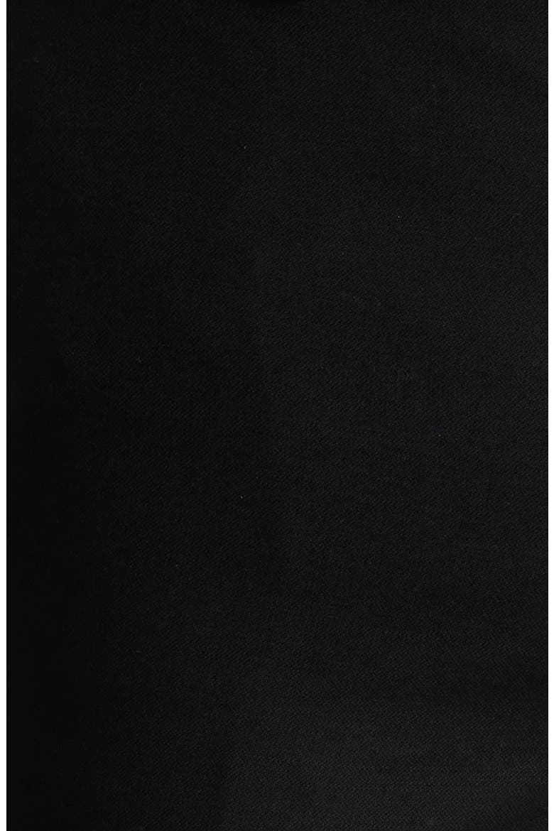 Slim Fit Flat Front Black Wool Dress Pants, Alternate, color, BLACK