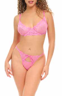 Amy Lace Bra & G-String Set