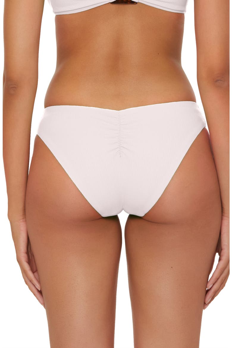 Modern Edge Hipster Bikini Bottoms, Alternate, color, WHITE