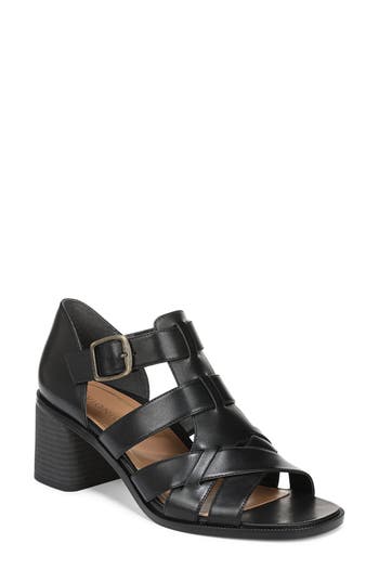 Vionic Marcella Ankle Strap Sandal In Black