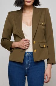 L'AGENCE Wylla Structured Blazer