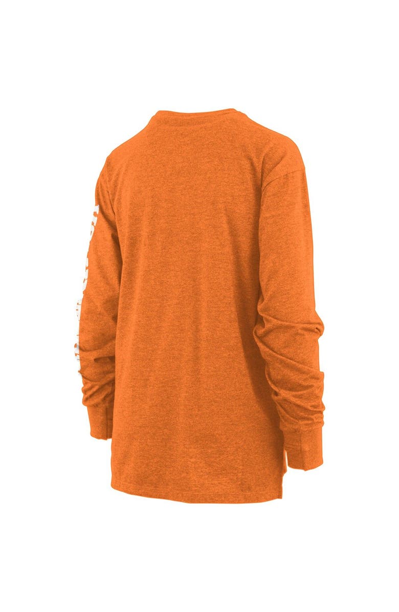 PRESSBOX Women's Pressbox Tennessee Orange Tennessee Volunteers Plus Size Two-Hit Canyon Long Sleeve T-Shirt, Alternate, color,