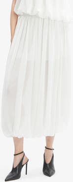 Bardot Corina Chiffon Bubble Maxi Skirt