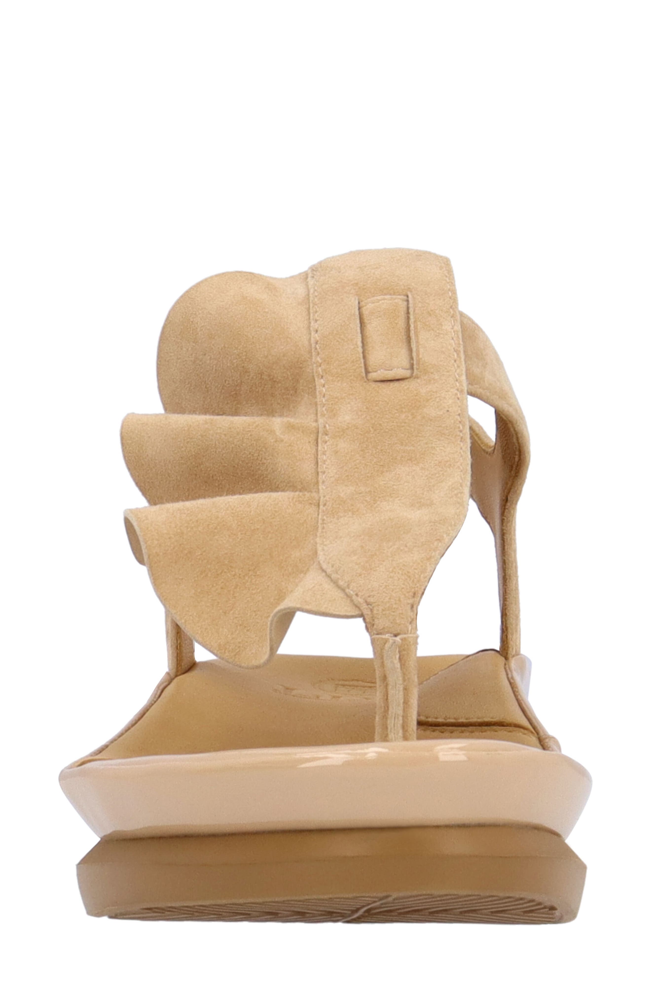 L'Amour des Pieds Vendala Ankle Strap Sandal, Alternate, color, Beige