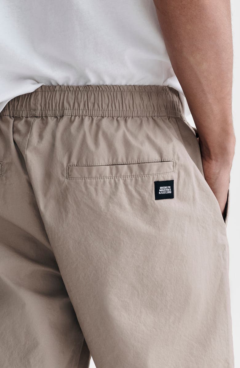 Brooklyn Industries Loose Fit Cotton Elastic Waist Shorts, Alternate, color, 