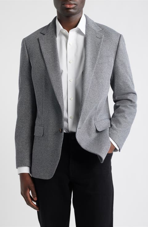 Jetsetter Trim Fit Stretch Wool Sport Coat