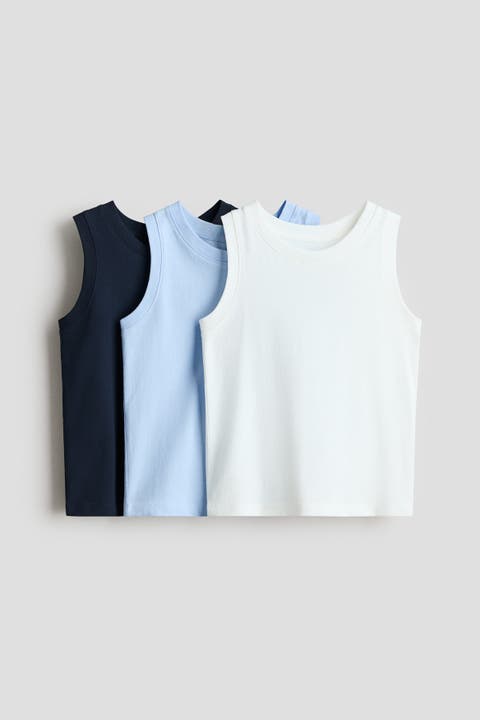 3-pack Cotton Vest Tops