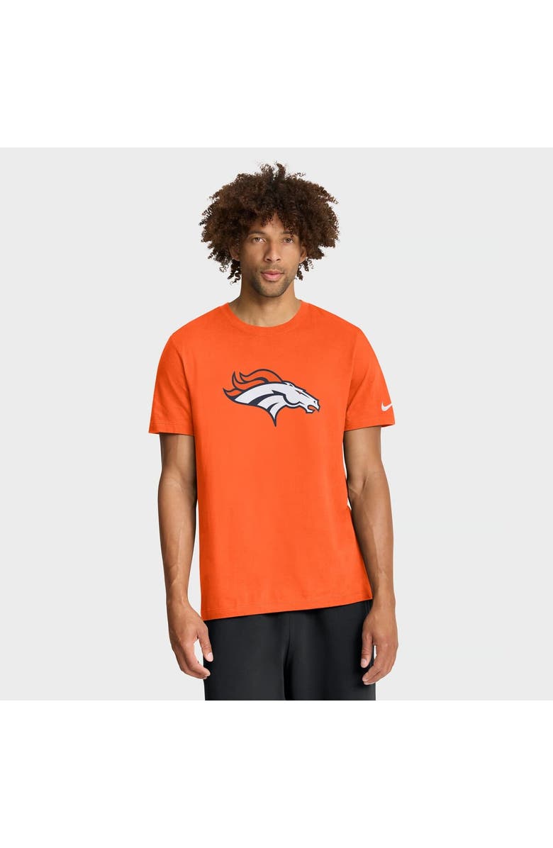 Nike Men's Nike Orange Denver Broncos Essential Logo T-Shirt, Main, color, Orange