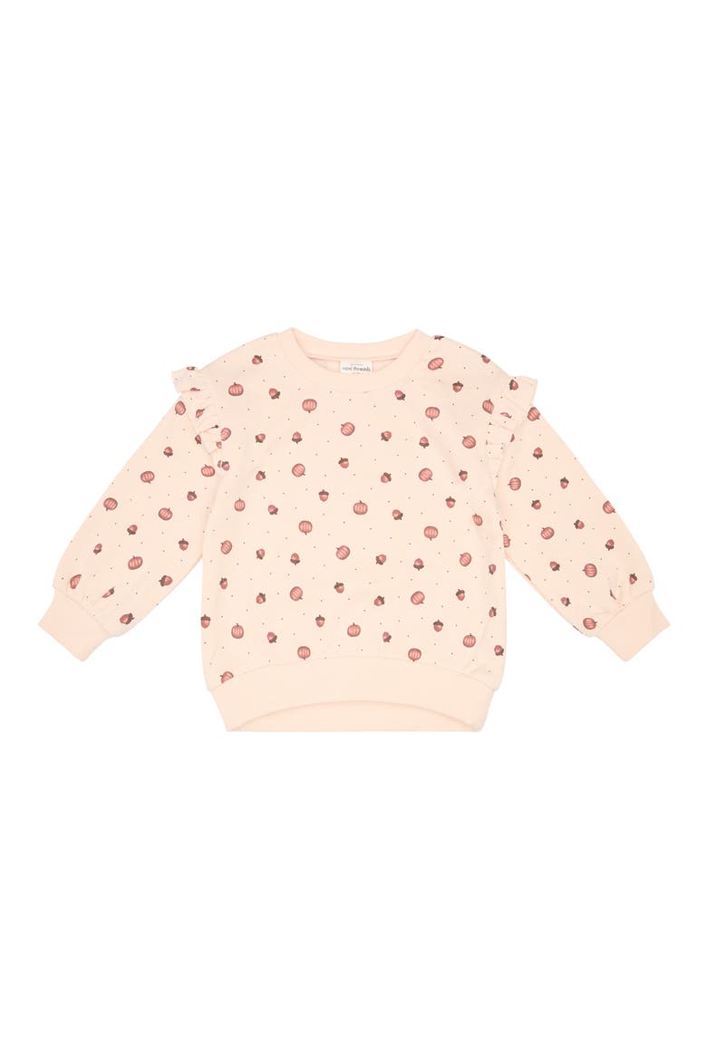 Kids' 2-Piece Sweatshirt & Leggings Set, Alternate, color, PUMPKIN