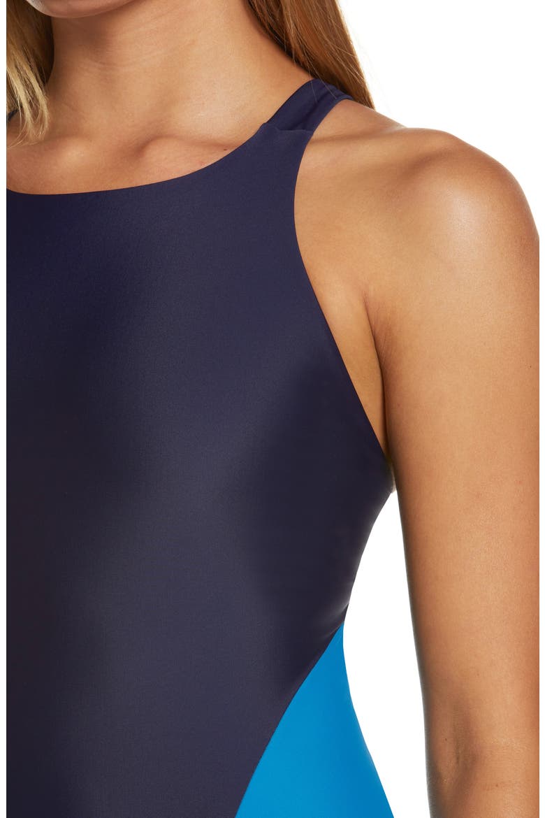 Harlyn One-Piece Swimsuit, Alternate, color, BLUE