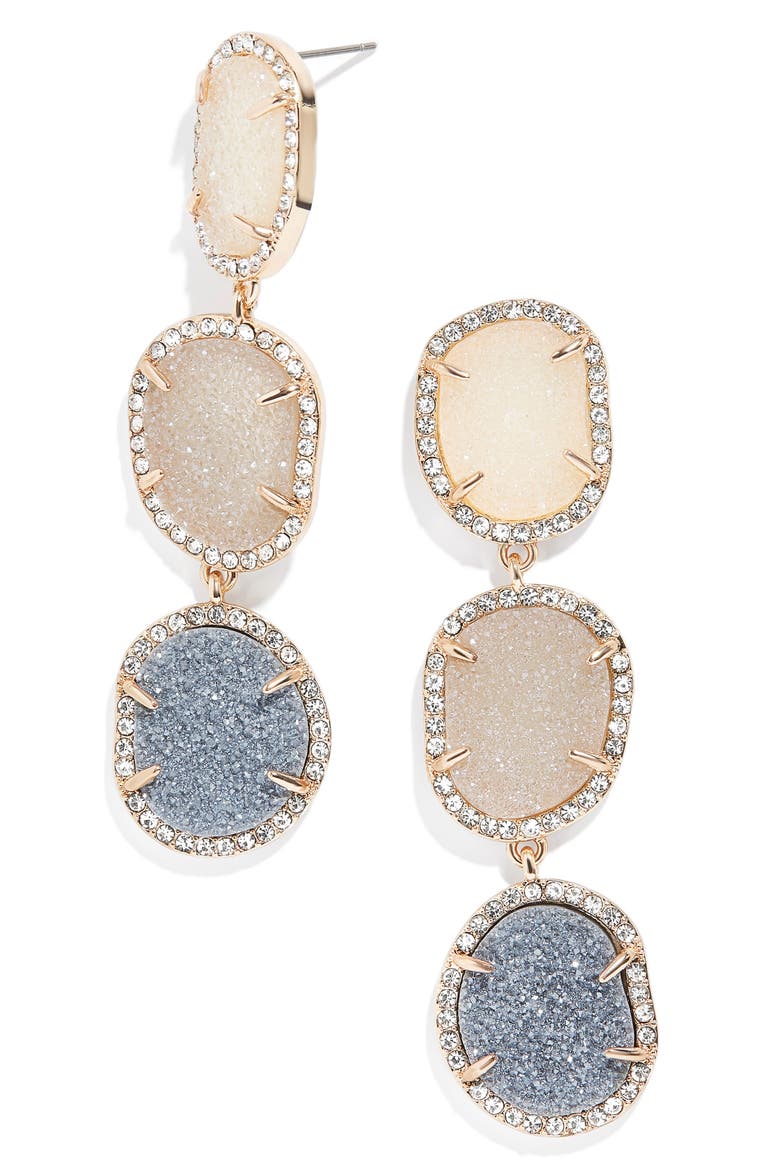 Melina Earrings, Main, color, NEUTRAL