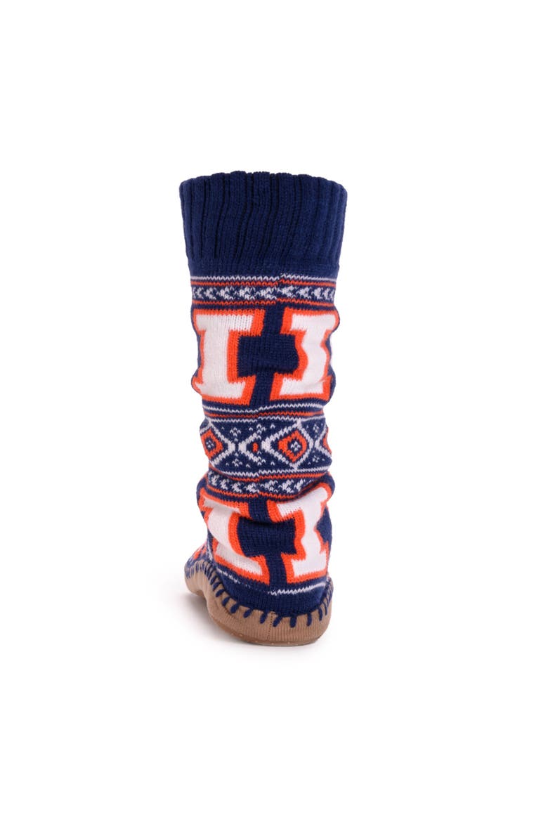 Gameday Slipper Socks, Alternate, color, Illinois