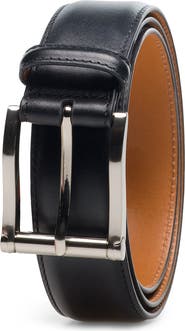 Magnanni Carbon Leather Belt