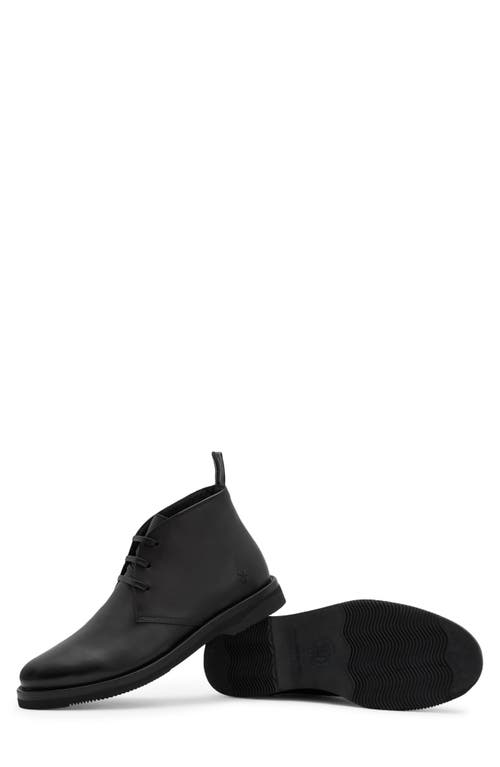 John Varvatos Varick Leather Chukka Boot In Black