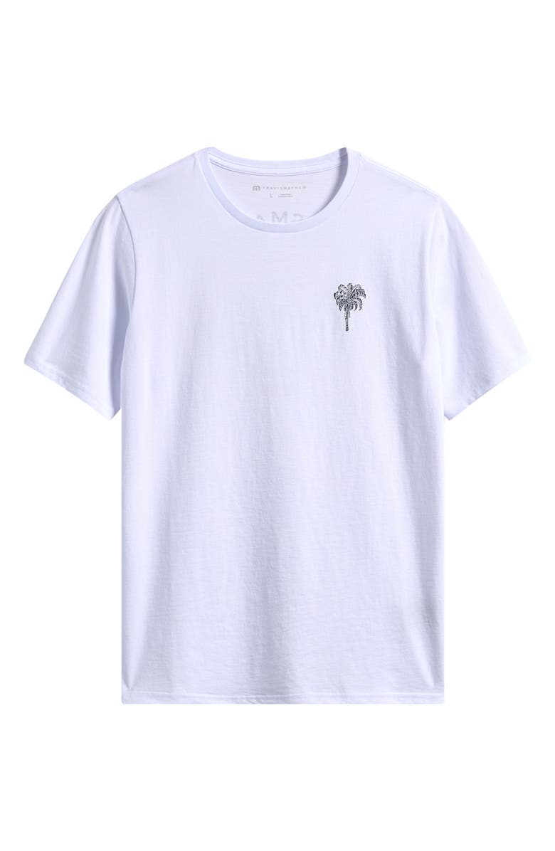 TravisMathew Kids' Y Club Member Cotton T-Shirt, Main, color, White