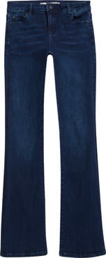 Tractr Kids' High Waist Bootcut Jeans