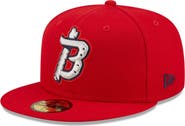New Era Men's New Era Red Binghamton Rumble Ponies Authentic Collection 59FIFTY Fitted Hat