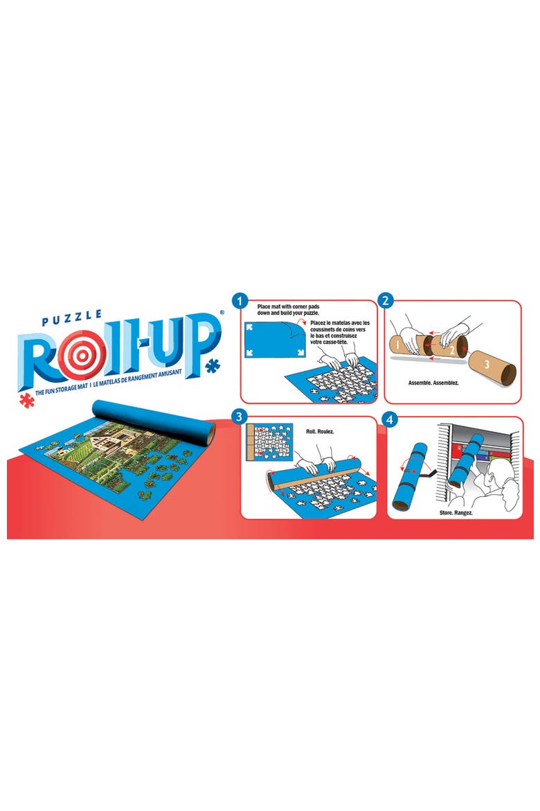 Jigsaw Puzzle Roll Up - 30"x36", Alternate, color, Blue